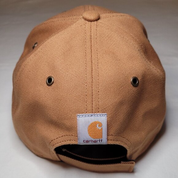 Miami Marlins Carhartt x '47 Brand Mens Brown Clean Up Adjustable Hat Cap MLB - Picture 4 of 9